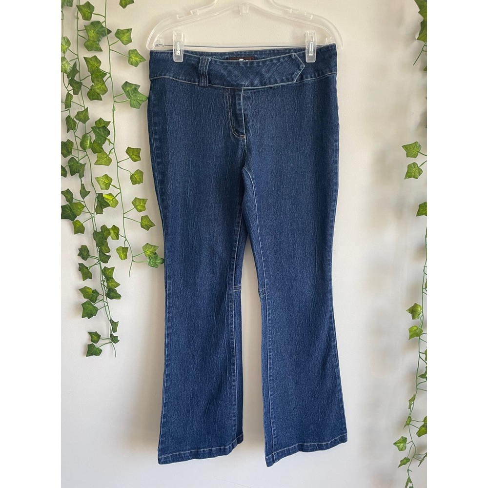 L❗️FINAL SALE! Super Rad Y2K 2000’s Dark Wash Flare Leg Jeans